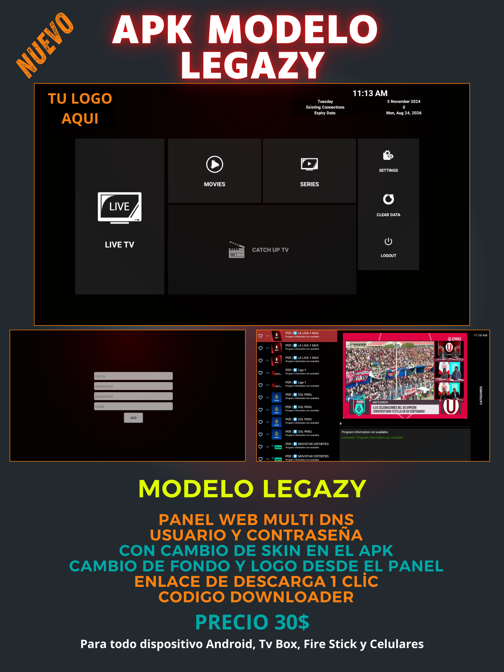 APK MODELO LEGAZY